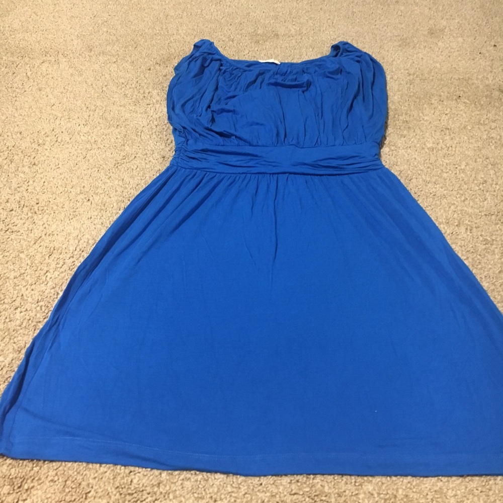 Lush blue sundress